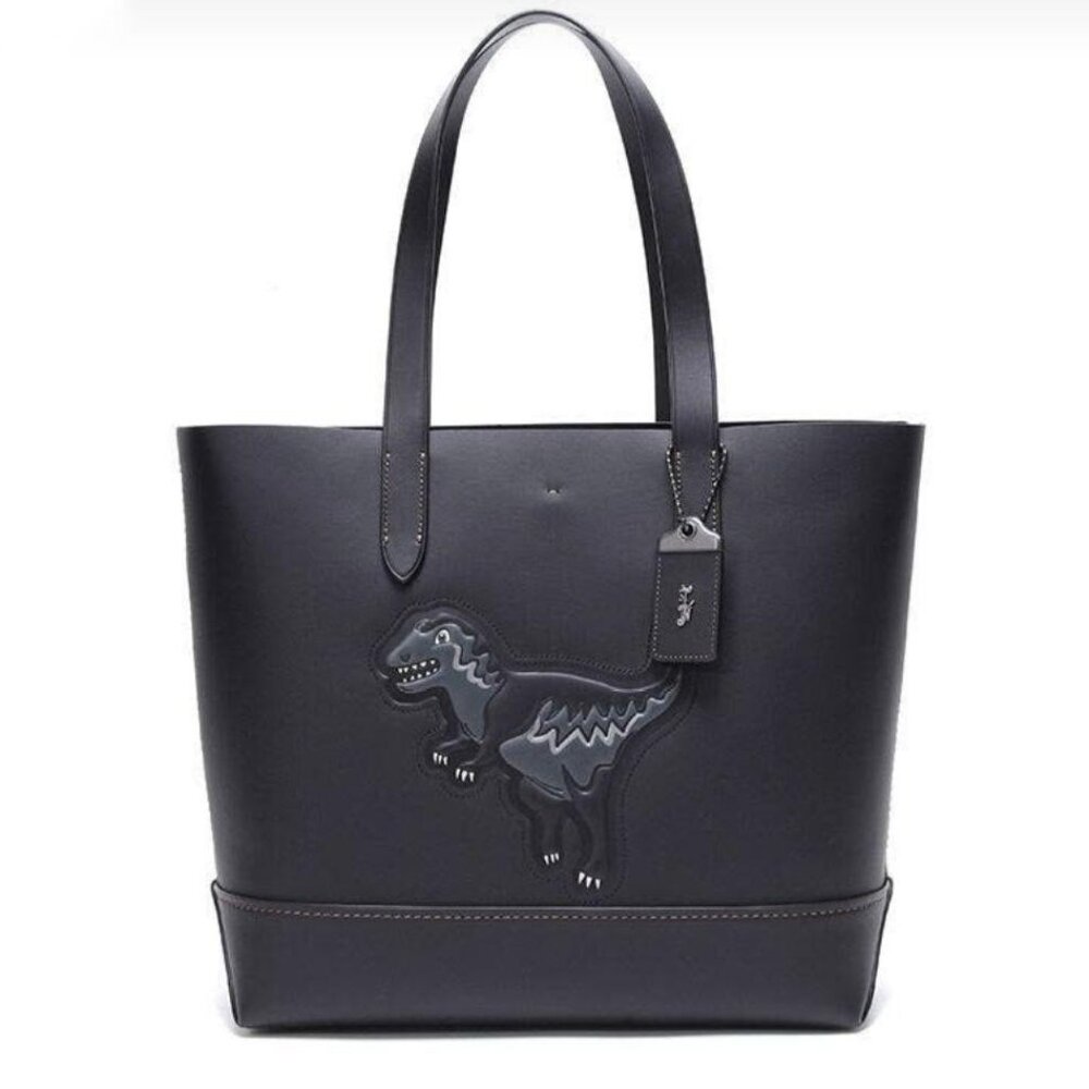 Coach Rexy Black Gotham Leather Unisex Tote Bag New With Tags!  #11087